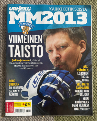 URHEILUSANOMAT JÄÄKIEKON MM 2013 EXTRA