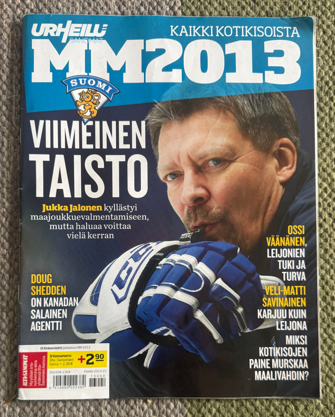 URHEILUSANOMAT JÄÄKIEKON MM 2013 EXTRA
