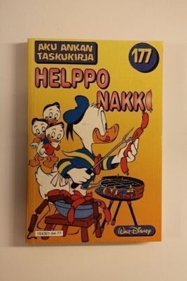 Aku Ankan taskukirja 177 Helppo nakki  1. painos