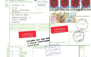 OSOITEK. PIKA   KEMIJÄRVI-TORNIO ULK.-  HAPARANTA-