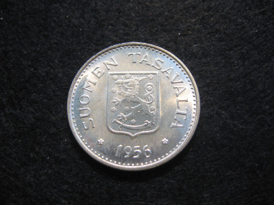 200 markkaa 1956 - hopeaa