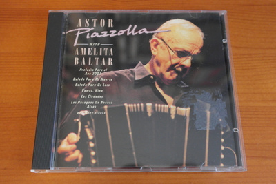 Astor Piazzolla With Amelita Baltar CD.Hyvä!
