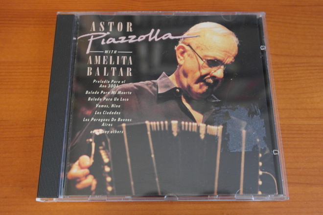Astor Piazzolla With Amelita Baltar CD.Hyvä!
