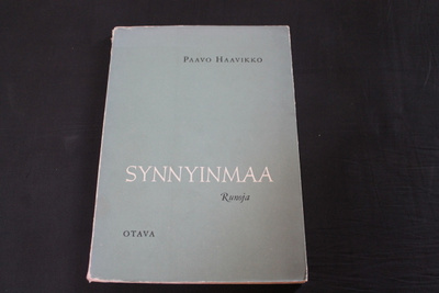 Haavikko - Synnyinmaa runoja 1.p. 1955