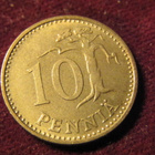 10 penniä 1965 - pikkukuva 1