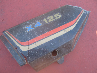 Suzuki GT125 X4 sivuposki