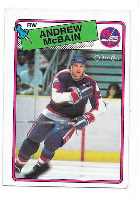 1988-89 OPC #105 Andrew McBain , Winnipeg Jets