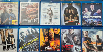 BRUCE WILLIS 10 KPL  -Blu-Ray