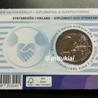 Suomi 2 euro 2025 juhlaraha Diplomatia COINCARD (eng) - pikkukuva 2
