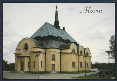 KIRKKOKORTTI - ALAVUDEN KIRKKO - 3