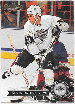 1995-96 Donruss #168 Kevin Brown Los Angeles Kings