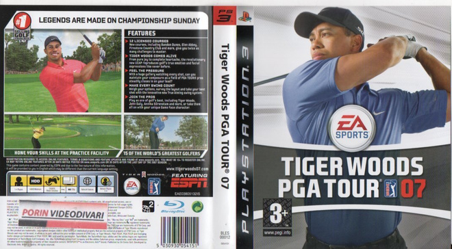 Tiger Woods Pga Tour 07	(82 335)	k		PS3					golf