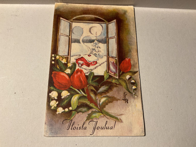 Postikortti Hyvää joulua!