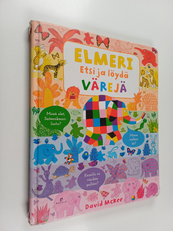 David McKee : Elmeri -  Etsi ja löydä värejä