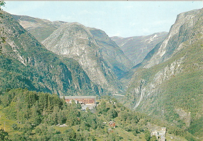 Norja: Stalheim Hotel. käyttämätön kortti