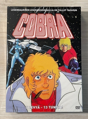 Space Adventure Cobra (1982-1983) koko sarja (5DVD) *UUSI*