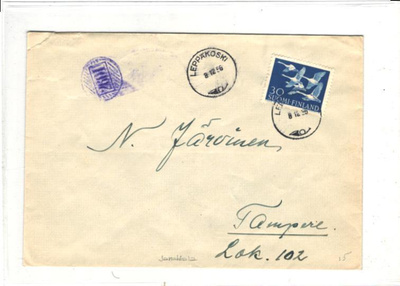 NUMEROLEIMA 2601-LEPPÄKOSKI