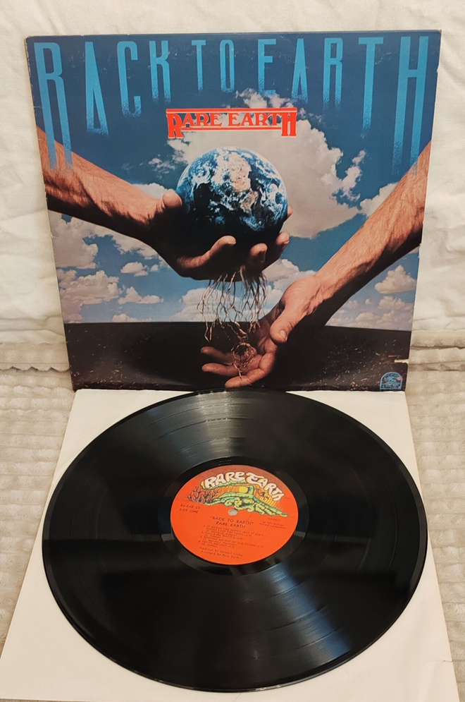 Rare Earth Back To Earth lp