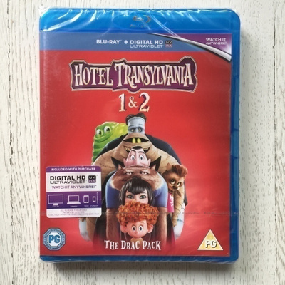 Hotel Transylvania 1 & 2 BLUE-RAY 2016 (UUSI!)