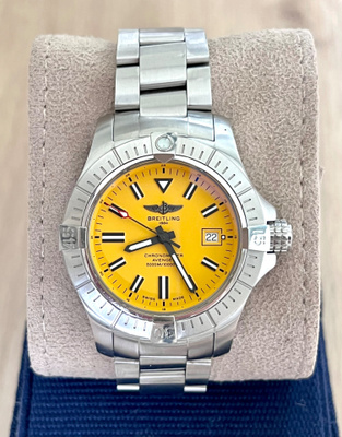 Upea Breitling Avenger Seawolf 45 / Full Set / 2ranneketta