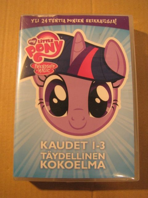 MY LITTLE PONY - Kaudet 1 - 3 (täydellinen kokoelma)