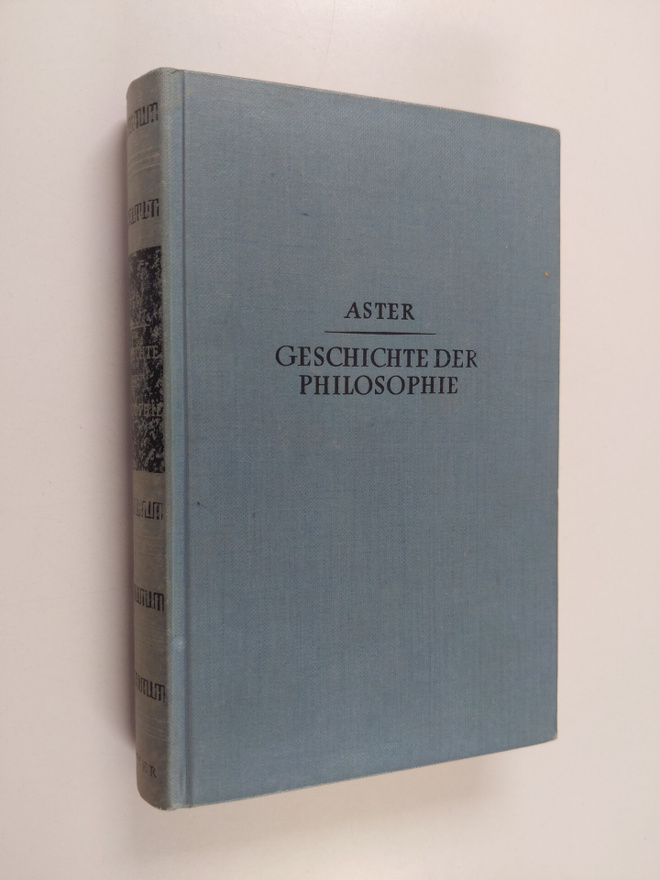 Johannes Hirschberger : Geschichte der Philosophie