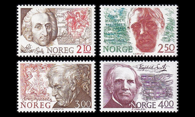 Norja 954-7 ** Kuuluisia henkilöitä (1986)