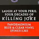 Killing Joke : Pandemonium -  2LP, LTD, Blue & Clear, uusi - pikkukuva 5