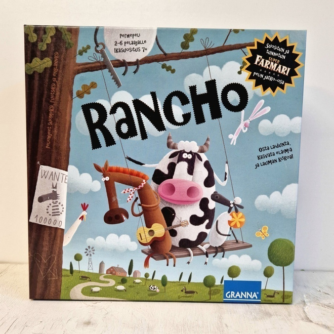 Rancho Perhepeli . Peli on uudenveroinen