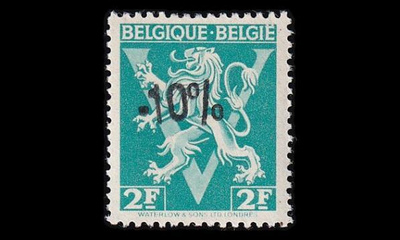 Belgia 746_II ** Vaakuna 2 Fr -10% (1946)