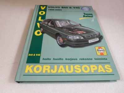 Volvo S40 & V40 vm. 1996-2004 korjausopas!!!