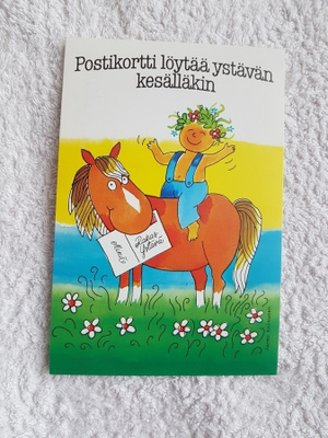 Postikortti* löytää ystävän kesälläkin, Posti- ja telelaitos