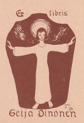 Ex Libris, Seija Oinonen, by W M 81  b678