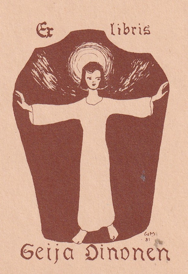 Ex Libris, Seija Oinonen, by W M 81  b678
