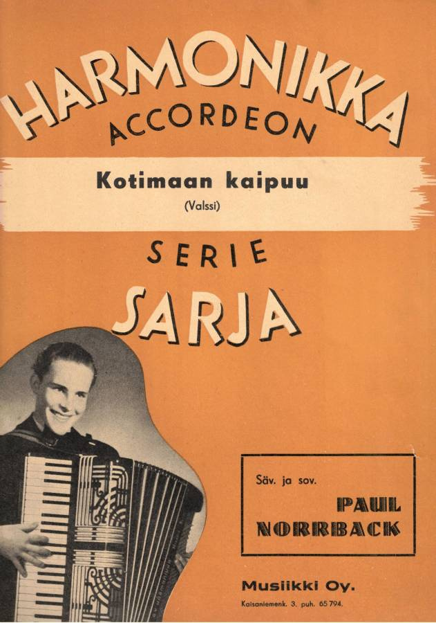 Paul Norrback: Kotimaan kaipuu