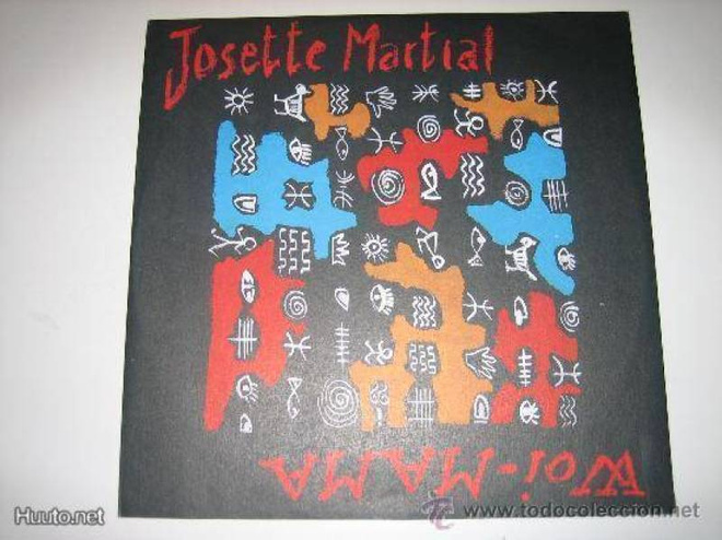 JOSETTE MARTIAL  ::  WOI MAMA   ::   VINYYLI  12"       1990