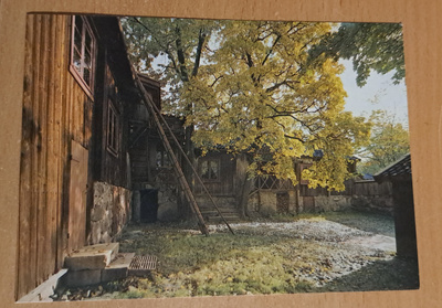 Turku, Luostarinmäen käsityöläismuseo, kulkenut 1985, leima