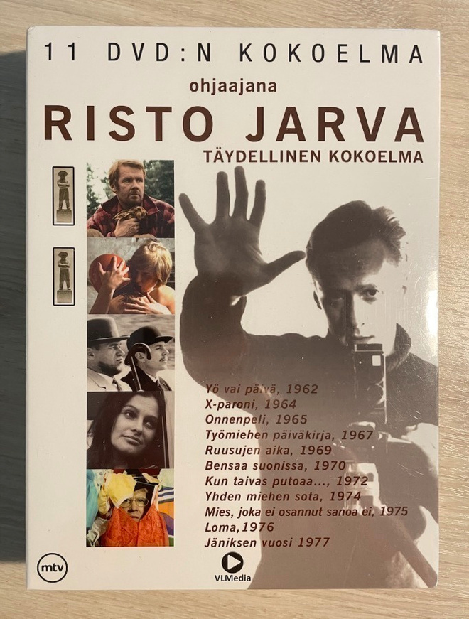 Risto Jarva (11DVD) kaikki 11 pitkää elokuvaa (UUSI)