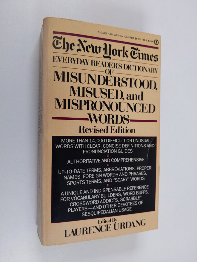 Laurence Urdang : The New York Times Everyday Reader's Di...