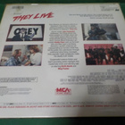 THEY LIVE M-/EX+ LASERDISC (W) - pikkukuva 2
