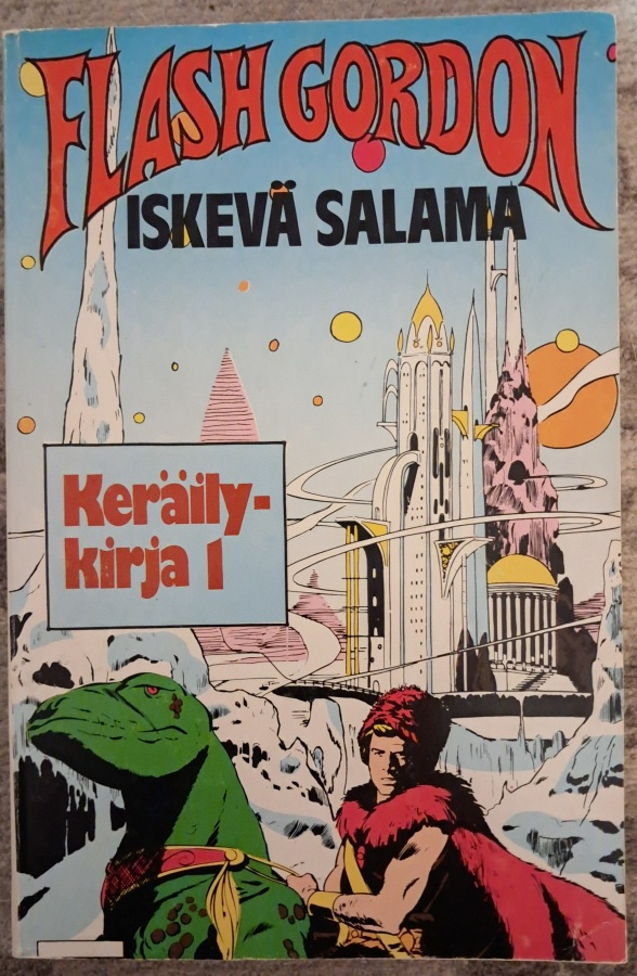 Flash Gordon Iskevä salama Keräilykirja 1