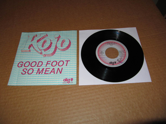 Kojo 7" Good Foot / So Mean, PS v.1979 GREAT!