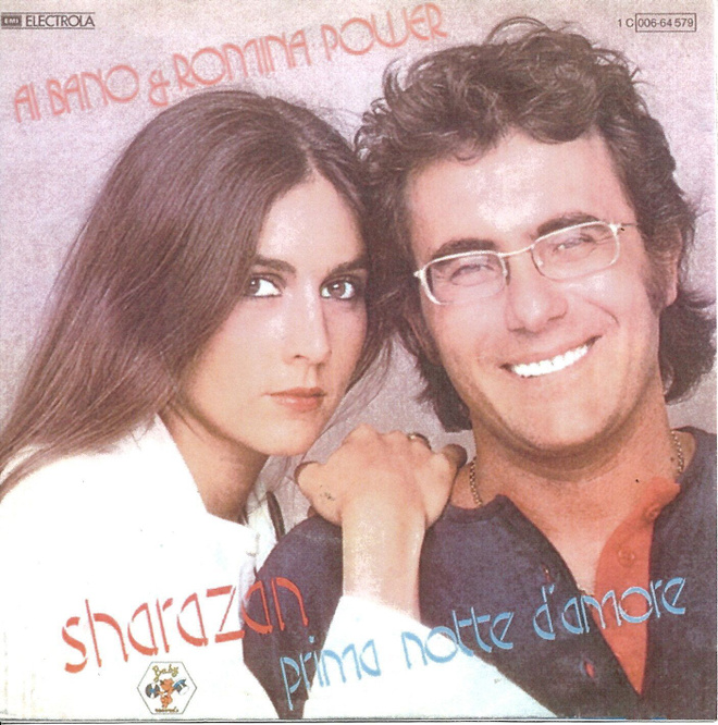 AL BANO & ROMINA POWER: Sharazan / Prima Notte D'Amore  7"