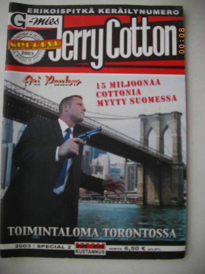 Jerry Cotton special 2/2003: Toimintaloma Torontossa
