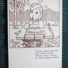 Täytyy panna paperille... . Kenttäpostikortti - pikkukuva 1
