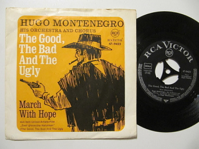 Hugo Montenegro The Good, The Bad And The Ugly 7" sinkku