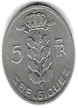 1967 5 FR BELGIA KOLIKKO KÄYTETTY