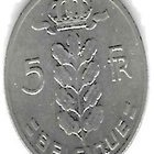 1967 5 FR BELGIA KOLIKKO KÄYTETTY - pikkukuva 1