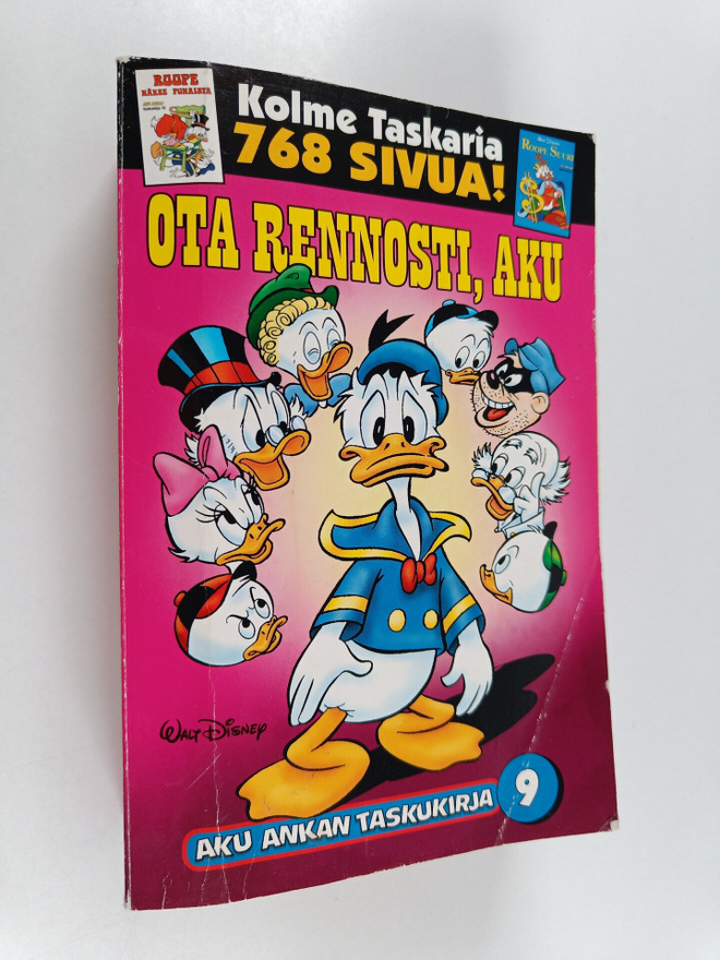 Walt Disney : Ota rennosti, Aku ; Roope näkee punaista ; ...