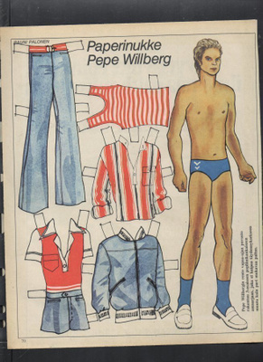 Paperinukke Pepe Willberg